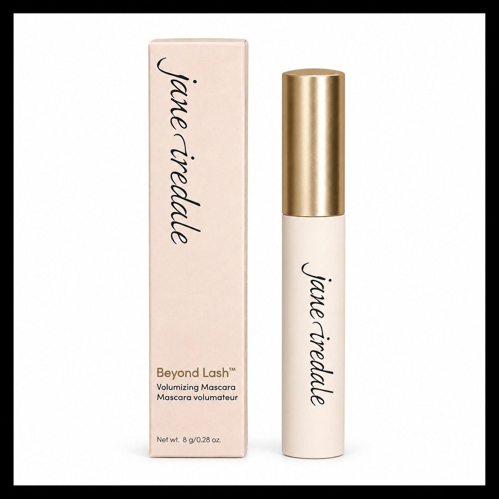 JANE IREDALE Beyond Lash Volumizing Mascara Black Ink .28oz Full Size NEW in Box